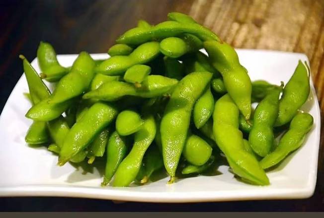 Edamame (Steamed Soy Beans w. Salt).水煮毛豆